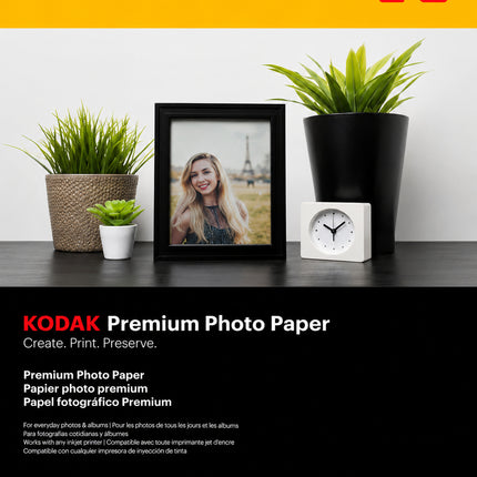 A4 Premium Photo Paper - Super Gloss 240gsm (PKT/20)