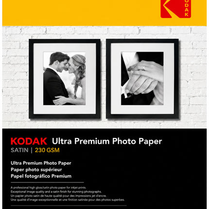 A4 Ultra Premium Photo Paper - RC Satin 280gsm (PKT/20)